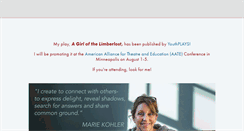 Desktop Screenshot of mariekohler.com